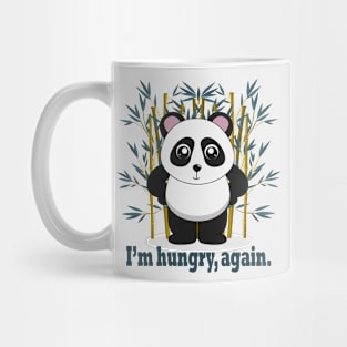 Hungry panda bear Mug